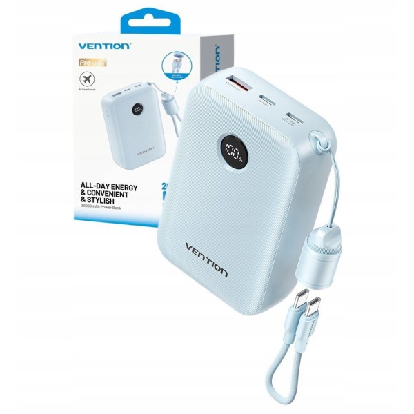 Powerbank Vention 20000mAh 2 x USB-C ...
