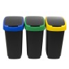 ROTHO Twist - trash bin - 3 x 25l