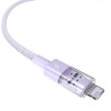 Baseus Gem USB to IP 2.4A fast charging cable 2 m Purple