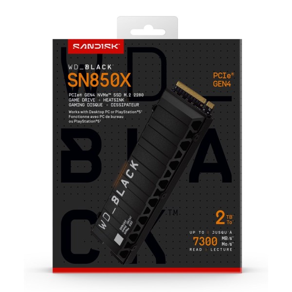 Western Digital Black SN850X 2 TB ...