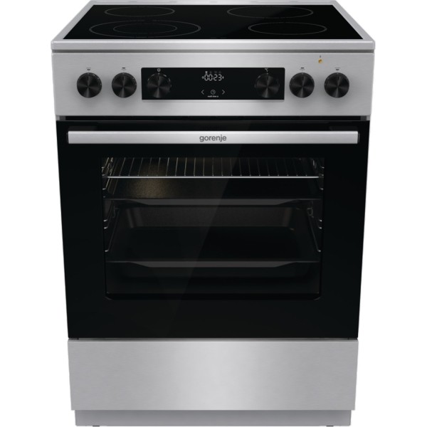 Gorenje GECS6C70XC cooker Freestanding cooker Electric ...
