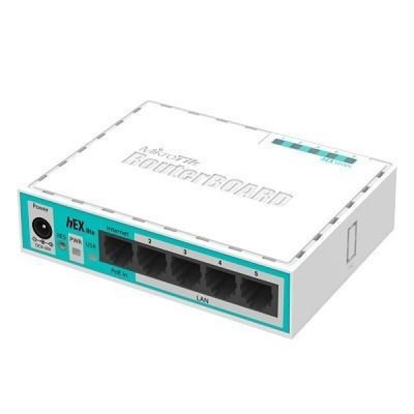 NET ROUTER 10/100M 5PORT/HEX LITE RB750R2 ...