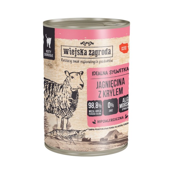 WIEJSKA ZAGRODA Lamb with krill - ...