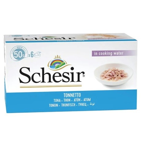 SCHESIR in cooking water Tuna - wet cat food - 6 x 50 g