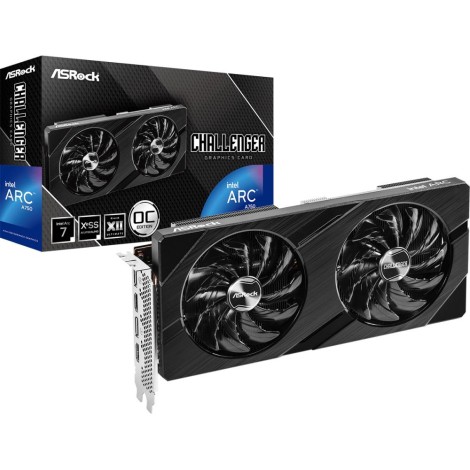 Graphics Card|ASROCK|Intel Arc A750|8 GB|GDDR6|256 bit|PCIE 4.0 16x|GPU 2200 MHz|Dual Slot Fansink|2xHDMI|2xDisplayPort|A750CLD8GO