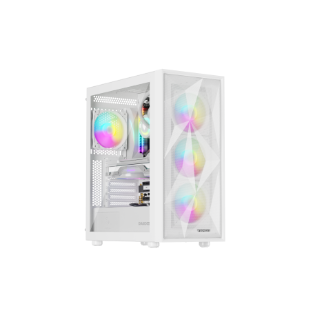 NATEC Genesis PC Case Diaxid 605 white