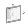 Maclean MC-501A Universal Wall TV Bracket 23-42" uo to 30kg vesa 200x200 Black