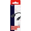 Trust 20967 USB cable 0.09 m USB C USB A Black