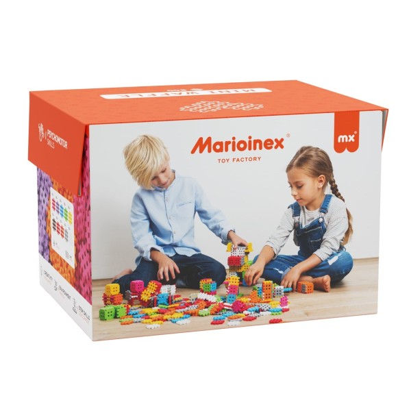 MARIOINEX Mini Waffle Building Blocks, 500 ...