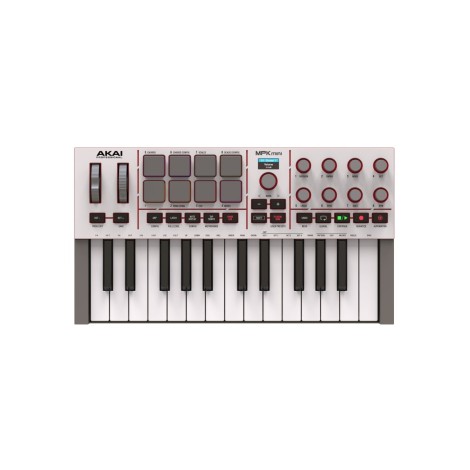 AKAI MPK Mini MK4 - MIDI controller / control keypad, white