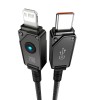 Baseus Unbreakable USB C to iP cable 1 m 20 W Black