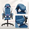 Huzaro Force 2.7 Black Carbon Gaming chair Blue