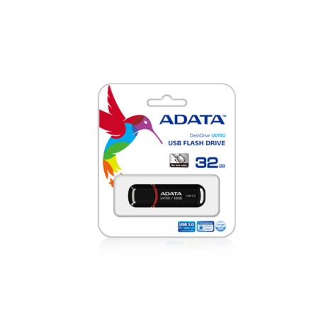 ADATA | UV150 | 32 GB | USB 3.0 | Black