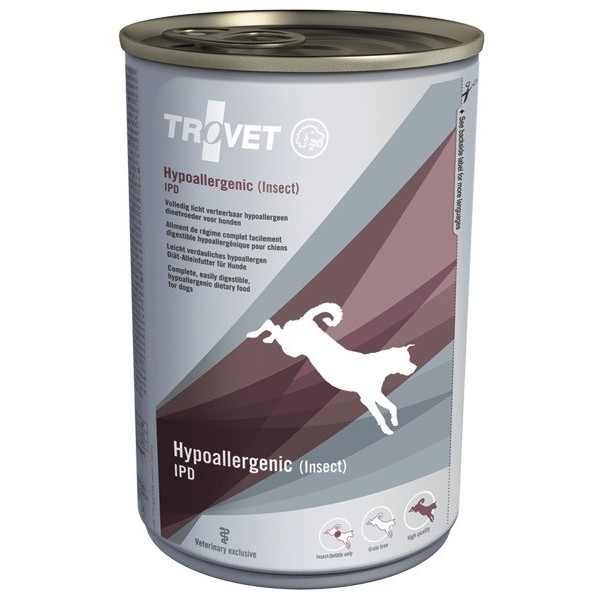 TROVET Hypoallergenic IPD with insect - ...