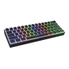 Genesis | THOR 660 RGB | Black | Mechanical Gaming Keyboard | Wireless | RGB LED light | US | Bluetooth | USB Type-C | 588 g | Gateron Brown