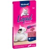 VITAKRAFT Liquid Snack Liver with biotin - a treat for cats - 6x15g