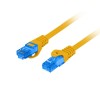 LANBERG PATCHCORD S/FTP CAT.6A 3M ORANGE LSZH