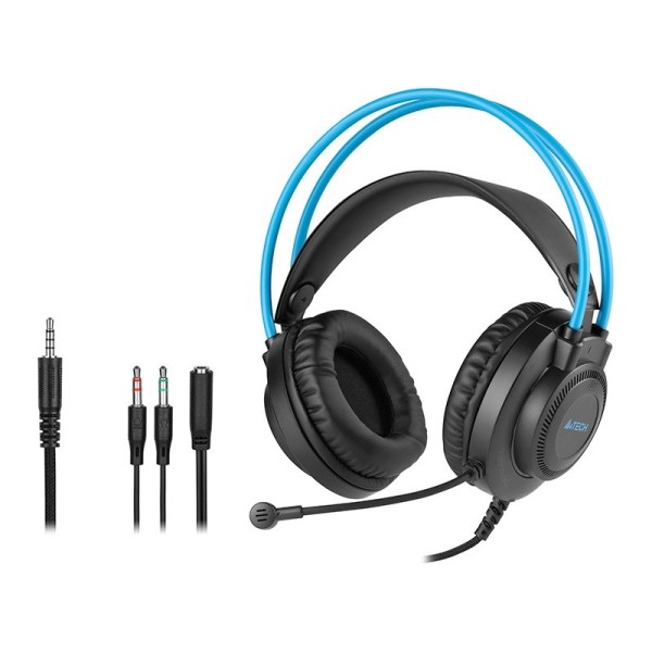 Headphones A4Tech FStyler FH200i blue (jack ...