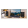 Edifier M60 Compact Desktop 2.0 Speakers, Classic Oak