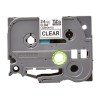 Brother | TZE-151 Laminated Tape | Black on Clear | TZe | 8 m | 2.4 cm