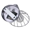 Activejet GIZEL single ceiling wall lamp chrome E14 spotlight for living room