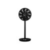 Duux | Smart Fan | Whisper Flex Smart Black with Battery Pack | Stand Fan | Black | Diameter 34 cm | Number of speeds 26 | Oscillation | 2-22 W | Yes | Timer