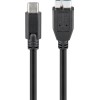 Goobay | Round cable | USB-C to micro-B 3.0 cable | 67995 | micro-B 3.0 | USB-C (male)