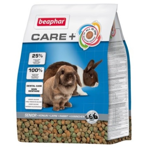 Beaphar Care+ Senior Rabbit Food for over 6 years - 1.5 kg