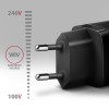AXAGON ACU-PD20 Wall charger 20W, 1x port USB-C, PD3.0/PPS/QC4+/AFC/Apple, black