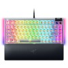 Razer Hot-swappable Mechanical Gaming Keyboard | BlackWidow V4 75% | Gaming Keyboard | Wired | US | Phantom White Edition | USB Type-C | Razer Mechanical Switches (Tactile)