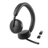 Dell | On-Ear Headset | WL3024 | Built-in microphone | Wireless | Black