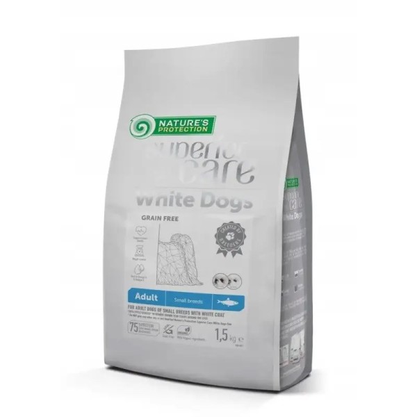 Nature's Protection White Dogs Herring Adult ...