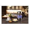 Adler AD 1247 NEW electric kettle 1.7 L 2200 W Black, Stainless steel, Transparent