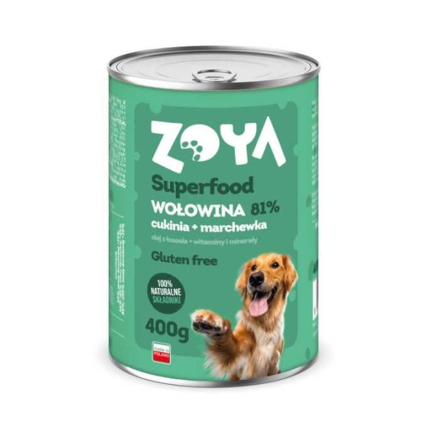 ZOYA Superfood Beef - wet dog ...