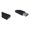 Raidsonic | ICY BOX Adapter for USB 3.1 (Gen 2), Type-A plug to Type-C socket | IB-CB015