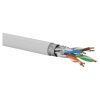 Q-LANTEC Kabel S/FTP kat.6A, sieciowy, skrętka, LSOH, Dca 4x2x23 AWG, 10Gb/s, szary, 500m (KIS6ALSOH500DQ)