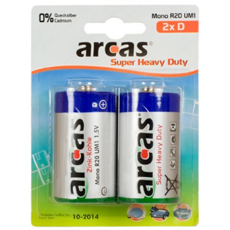 Arcas | D/R20 | Super Heavy Duty | 2 pc(s)