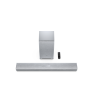 Sharp HT-SBW53121(SL) Q 3.1.2 Dolby Atmos/ DTS:X Soundbar with Wireless Subwoofer, Silver | Sharp