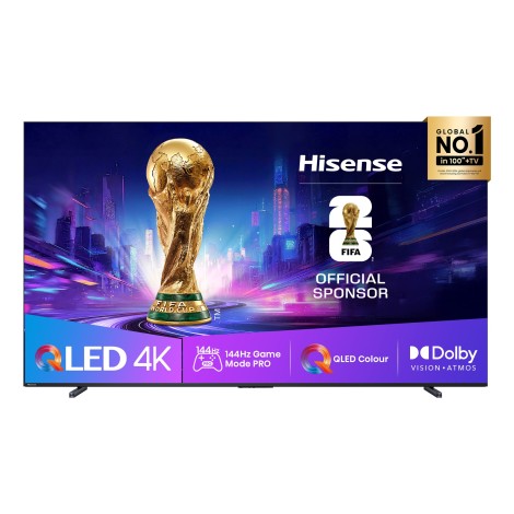 Hisense 100E7Q PRO 2.54 m (100") 4K Ultra HD Smart TV Wi-Fi Black