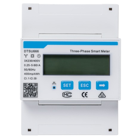 SUNGROW | Three Phase Smart Energy Meter 80A Inverter | DTSU666