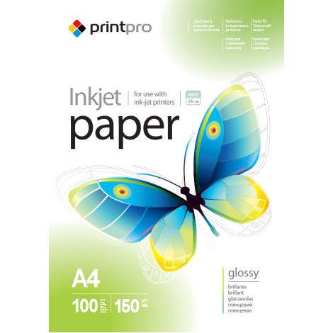 ColorWay PrintPro Glossy Photo Paper, 150g/m, A4, 100pcs.