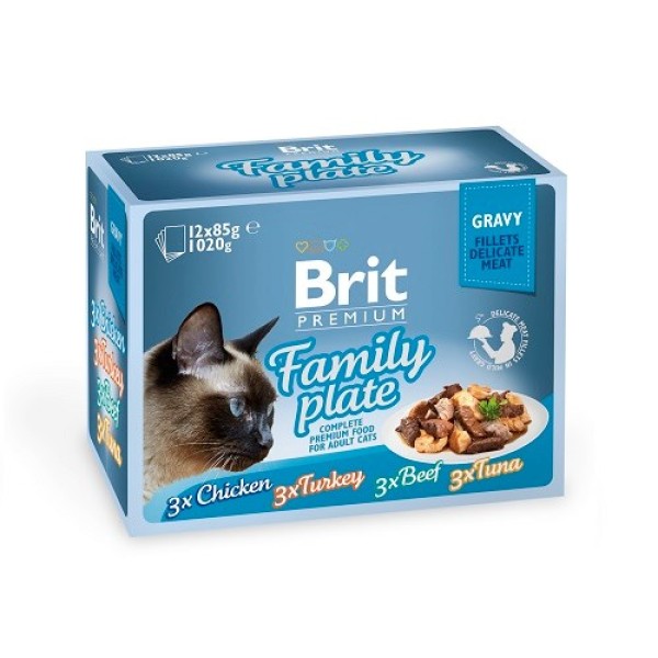 BRIT Premium Cat Pouch Gravy Fillet ...