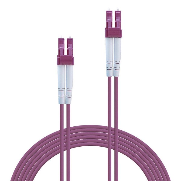 CABLE FIBRE OPTIC LC/LC OM4 1M/46340 ...