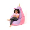 Sako bag pouf Unicorn pink-purple L 105 x 80 cm