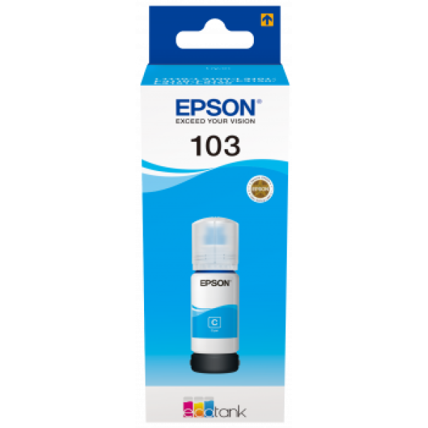 EPSON 4LB 103 EcoTank Cyan ink ...