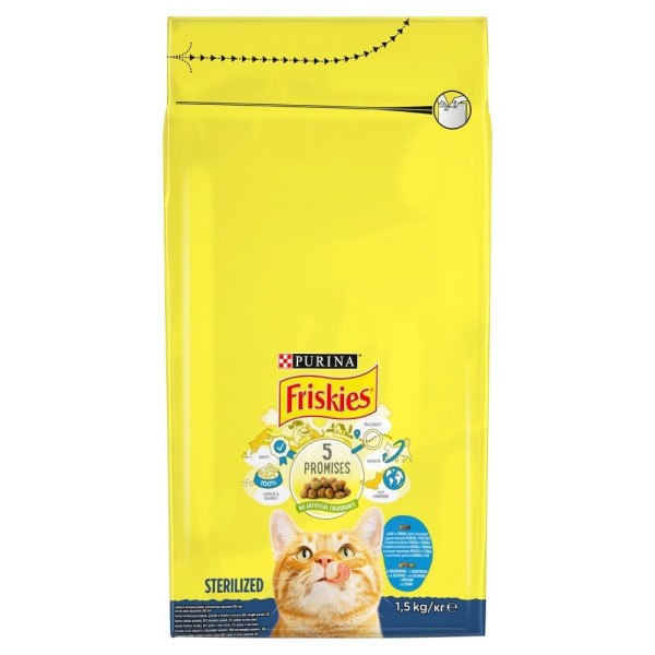 FRISKIES Sterilized Salmon and tuna with ...