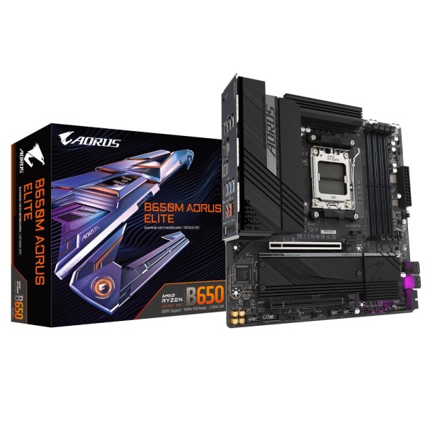 Mainboard|GIGABYTE|AMD B650|SAM5|Micro-ATX|Memory DDR5|Memory slots 4|1xPCI-Express 4.0 ...