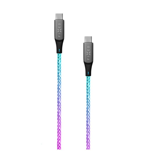 Fixed | Glowing Charging Cable USB-C/USB-C, ...