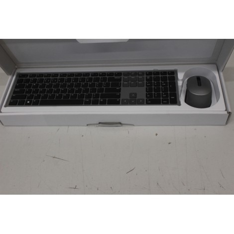 SALE OUT. Dell Keyboard and Mouse KM7321W Premier Multi-Device Wireless US International | Dell | Premier Multi-Device Keyboard and Mouse | KM7321W | Keyboard and Mouse Set | Wireless | Batteries included | US | REFURBISHED | Titan grey | Wireless connect