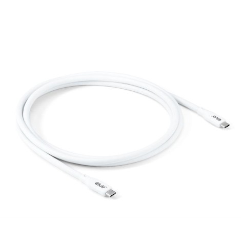 CABLE USB-C TO USB-C 2M/M/M WHITE CAC-3001 CLUB3D